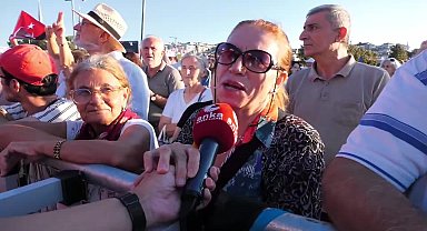 Üsküdar'da ''Millet İradesine Sahip Çıkıyor'' mitingi… Vatandaşlar seslendi: Her şey çok güzel olacak