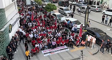 Van'da işten çıkarılan 223 belediye işçisinin eylemi 6'ncı gününde devam etti