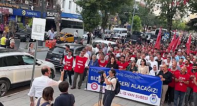 Van'da işten çıkarılan işçilerin eylemi 9'uncu gününde sürüyor