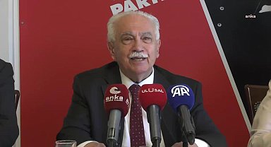 Vatan Partisi Genel Başkanı Perinçek: