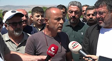 Veli Ağbaba, Malatya'da Çerkez Yazısı çiftçileriyle buluştu: “Malatya don, deprem ve şimdi de su felaketiyle karşı karşıya”