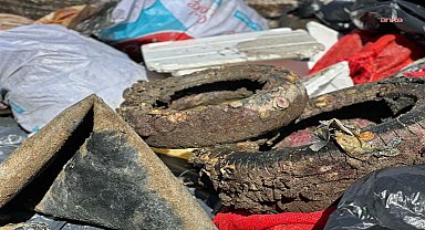 1 saatte 1,5 ton atık toplandı: Urla'da kıyı ve deniz temizliği yapıldı