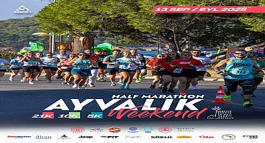3. Uluslararası Ayvalık Kurtuluş Yarı Maratonu heyecanı başlıyor
