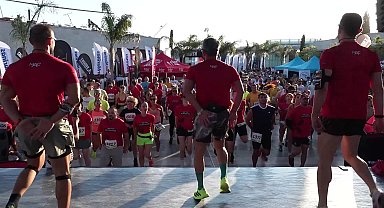 3. Uluslararası Ayvalık Yarı Maratonu, 24 ülkeden sporcunun katılımıyla koşuldu
