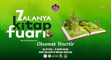 7. Alanya Kitap Fuarı için geri sayım başladı