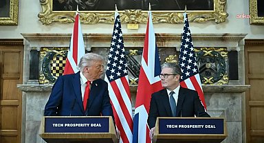 ABD Başkanı Trump ve İngiltere Başbakanı Starmer, Chequers’ta bir araya geldi