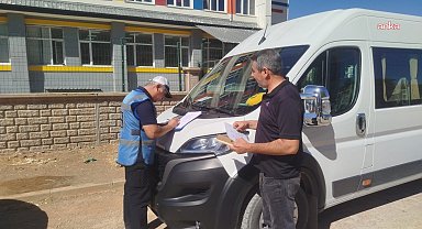 Adıyaman Belediyesi'nden öğrenci servislerine sıkı denetim