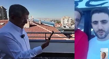 Ahmet Davutoğlu, Sumud Filosu'nda bulunan Fransız Milletvekili Thomas Portes ile görüştü