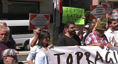 Akbelen’de zeytin ağaçlarının kesilmesi... Gökçe Gürel: “Kömürün zehir dumanı için bir kez daha zeytin ağacının barış yüklü dalları kırıldı”