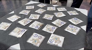 Aksaray’da özel birey Şifa Nur Solak, takı sergisi açma hayaline kavuştu