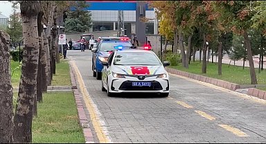 Aksaray'da trafik kazasında şehit düşen iki jandarma personeli memleketlerine uğurladı