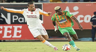 Alanyaspor’a konuk olan Galatasaray sahadan 1-0 galip ayrıldı