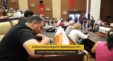Ankara Büyükşehir Belediyesi’nin “Kantin Desteği Projesi” genişliyor