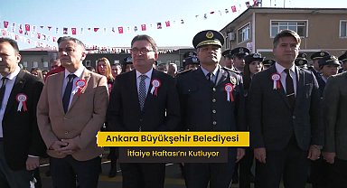  Ankara İtfaiyesi'nden Mansur Yavaş'a ziyaret 