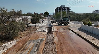 Antalya Büyükşehir Belediyesi’nin 500 milyon TL bütçeli altyapı projesi devam ediyor