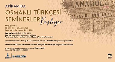 APİKAM'da “Orta Seviye Osmanlı Türkçesi Seminerleri” başlıyor