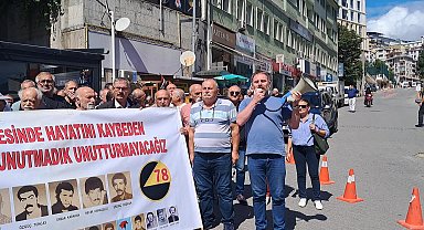 Artvin'de 12 Eylül protestosu