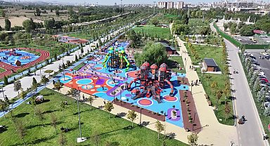 Atatürk Çocukları Doğal Yaşam Parkı'na yoğun ilgi sürüyor