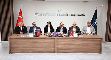 Aydın Büyükşehir Belediye Başkanı Çerçioğlu, İncirliovalı muhtarlar ile bir araya geldi