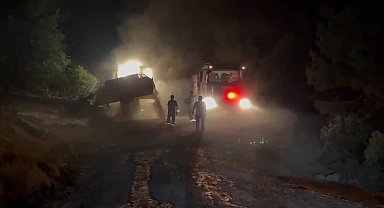 Aydın ve Karabük'teki orman yangınlarına müdahale sürüyor