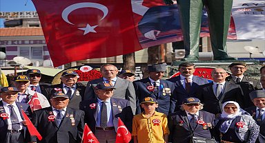 Ayvalık’ta Gaziler Günü töreni