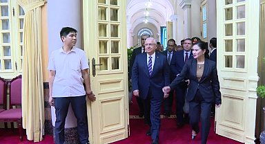Bakan Güler, Vietnam Cumhurbaşkanı Cuong tarafından kabul edildi