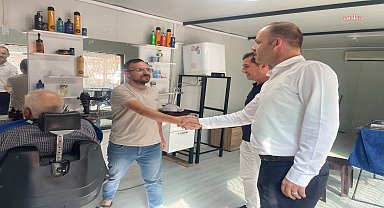 Balıkesir Büyükşehir Belediyesi’nin Sındırgı esnafına desteği sürüyor