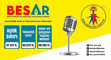 BES-AR: Dört kişilik bir memur ailesi için Eylül ayı açlık sınırı 37 bin 173 lira oldu