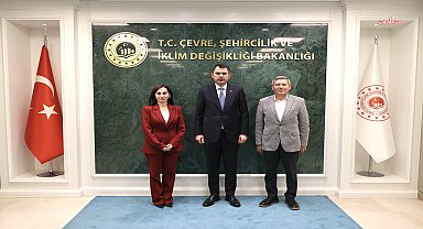 Beykoz Belediye Başkan Vekili Özlem Vural Gürzel'dan Bakan Kurum'a ziyaret