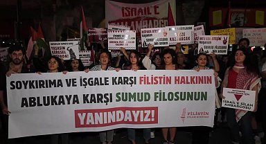 Beyoğlu’ndan Filistin’e destek yürüyüşü