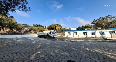 Bodrum Belediyesi’nden ilçedeki okullarda bakım onarım ve yenileme çalışması