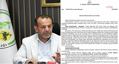 Bolu Belediye Başkanı Özcan hakkında yurt dışına çıkış yasağı