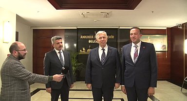 BTP heyetinden Mansur Yavaş'a destek ziyareti