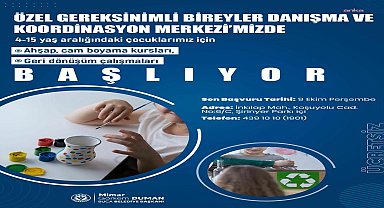 Buca Belediyesi, özel gereksinimli çocuklar için atölyeler düzenleyecek