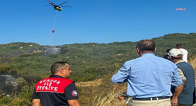 Burdur Ağlasun’daki orman yangını, kısa sürede kontrol altına alındı