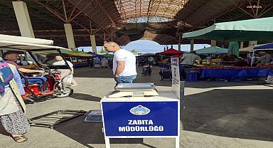 Burdur Belediyesi’nden Halk Pazarı'nda hassas tartı uygulaması