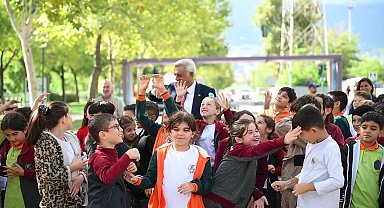 Bursa Büyükşehir Belediyesi'nden çocuklara 'Güvenli Bisiklet Sürüş Eğitimi'