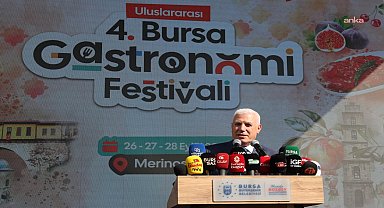 Bursa’da lezzet şöleni başladı: 4. Uluslararası Gastronomi Festivali Merinos Park’ta kapılarını açtı