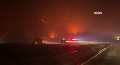 Bursa'da orman yangını... OGM: Karacabey’deki yangının enerjisini düşürdük