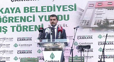 Çankaya Belediyesi'nin kız yurdu açıldı.... Hüseyin Can Güner: 