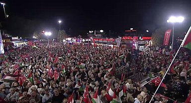 CHP'den ''Filistin'e Destek'' mitingi... Gültekin Uysal: 