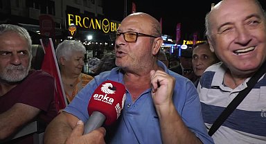 CHP'den ''Filistin' e Destek'' mitingi... Mitinge katılan vatandaş: Halkımız, paralarını gereksiz Amerika’ya verenlerin burnundan fitil fitil getirecek