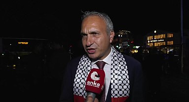 CHP'den ''Filistin' e Destek'' mitingi... Suat Özçağdaş: Cumhuriyet Halk Partisi için Filistin davası bir gelenek