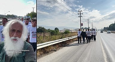 CHP'li gençlerin Özgürlük Yürüyüşü'ne Hendek’te sanatçı Suavi'den destek