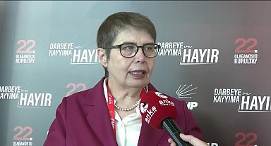 CHP'nin 22'nci Olağanüstü Kurultayı… Zeliha Aksaz Şahbaz: 
