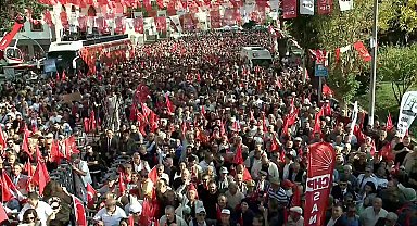 CHP’nin 57’nci mitingi, 74 yıl sonra CHP’ye geçen Afyonkarahisar’da yapıldı