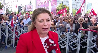 CHP'nin Ankara mitingi... Asu Kaya: 