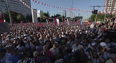 CHP'nin Ankara mitingi... Özgür Özel: 