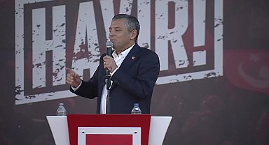 CHP'nin Ankara mitingi... Özgür Özel: 