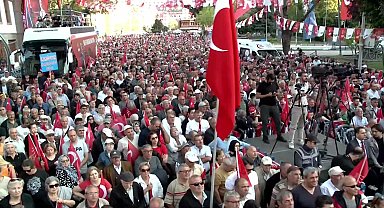 CHP'nin ''Millet İradesine Sahip Çıkıyor'' mitingi... Özgür Özel: 